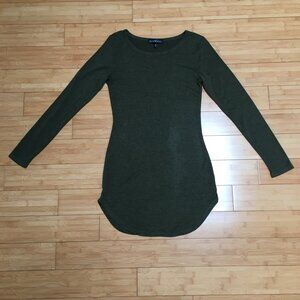 Like New Derek Heart Olive Green Long Sleeve Dress